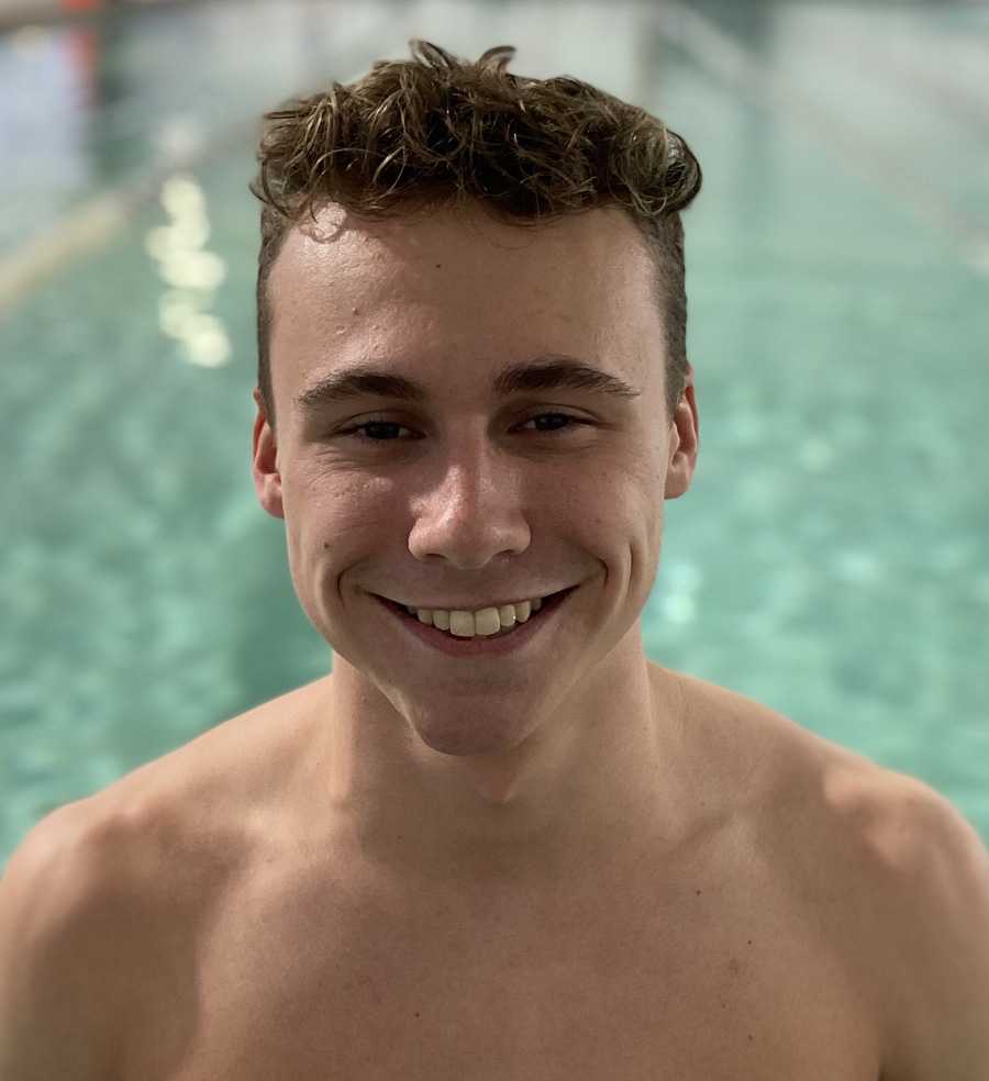 In his third season swimming for the South Salem Saxons, Julian Melton hopes one day to swim collegiately