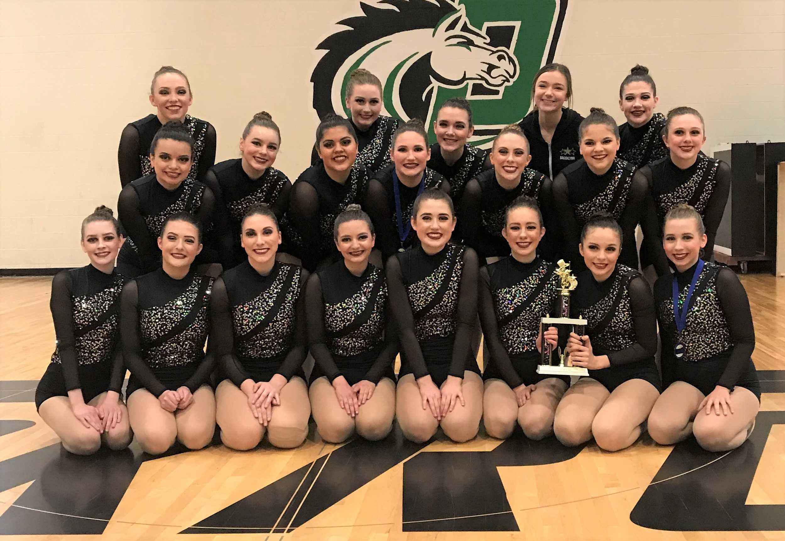 The Barlow Bruinettes won at Parkrose with their piece, 'Legendary.'