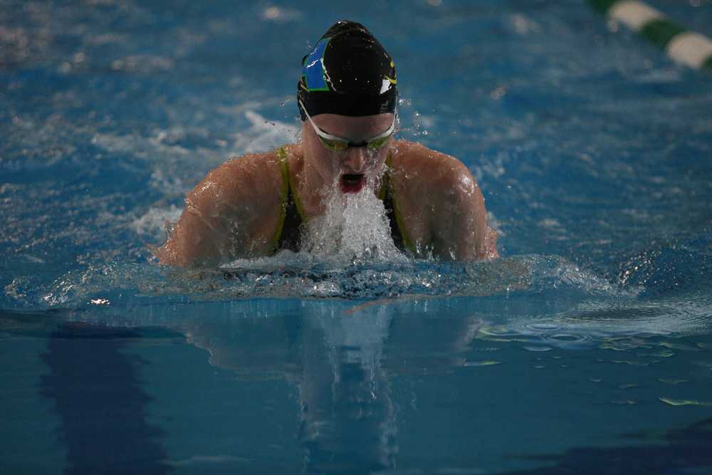 Kaitlyn Dobler will continue her swimming success at USC. Photo courtesy of Jim Newton Photography