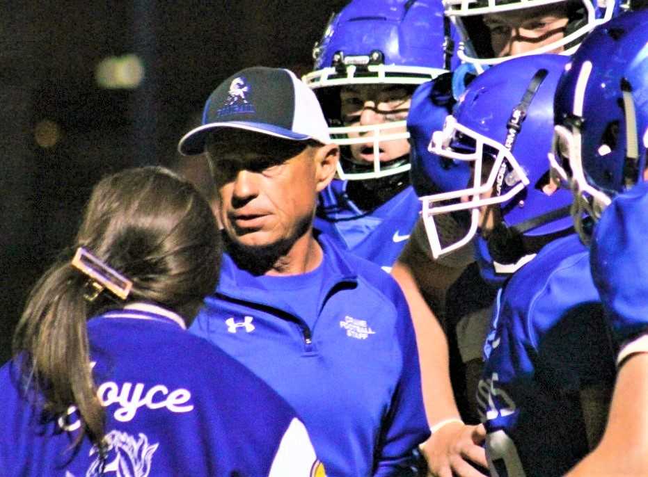 Stub Travis coached Crane to 1A runner-up finishes in 2015 and 2016.