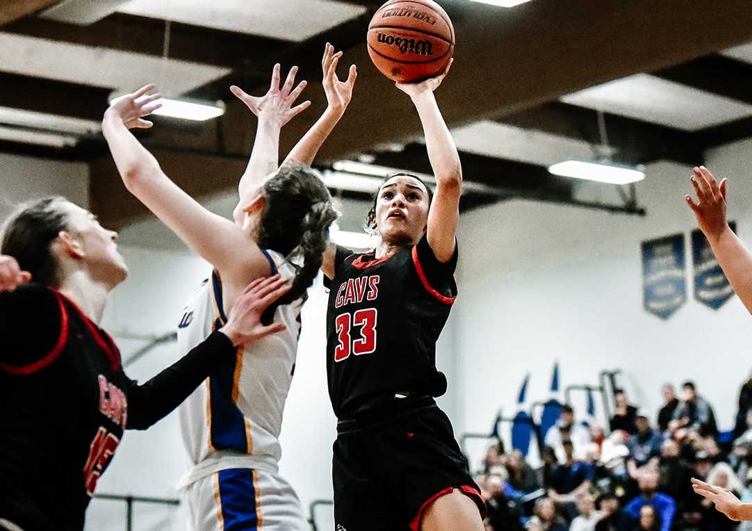 Clackamas sophomore Jazzy Davidson was the catalyst for Friday's second-half comeback at Barlow. (Photo by Fanta Mithmeuangneua)