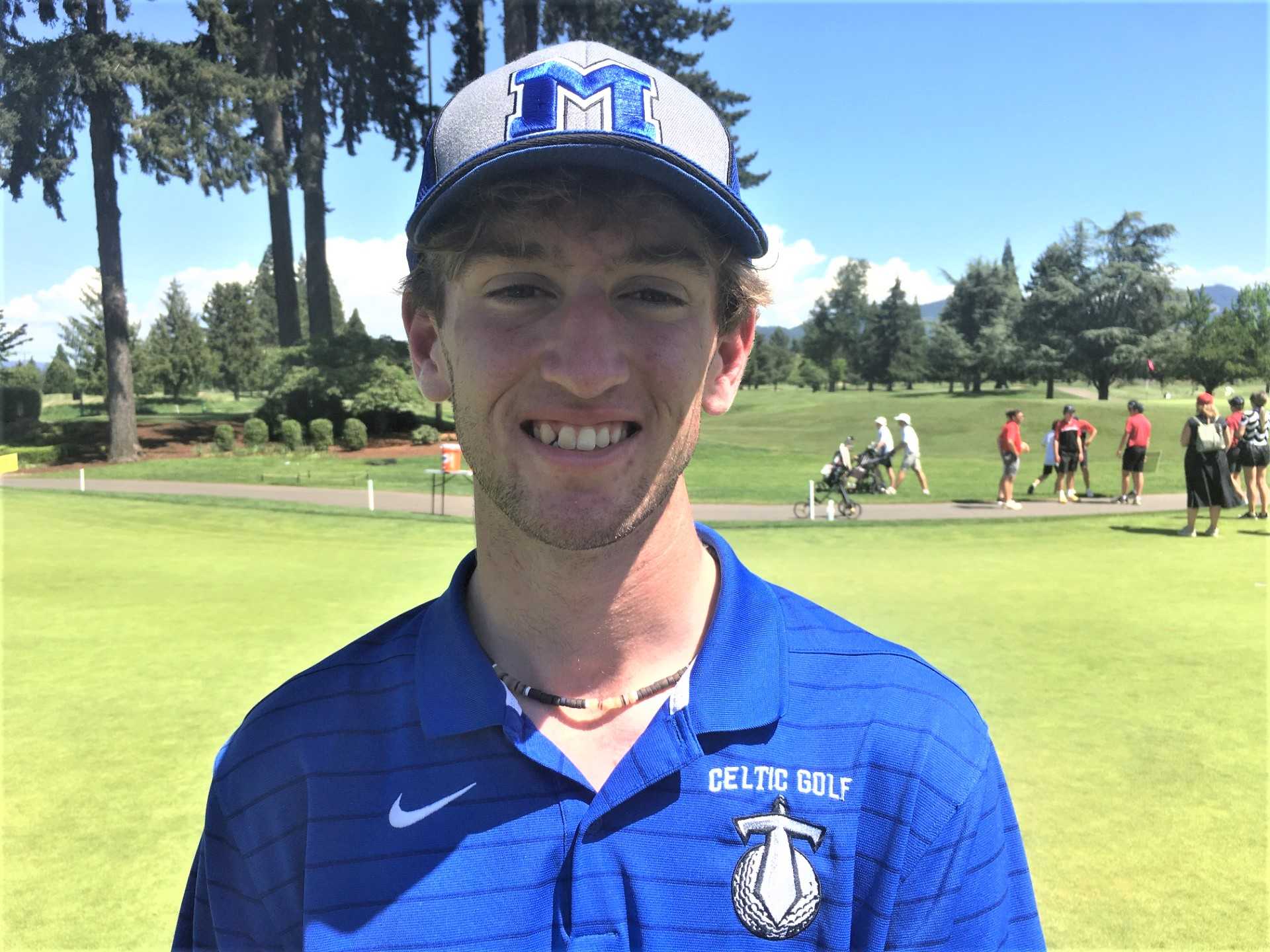 McNary's Colby Sullivan shot a 3-under 141 to win the 6A boys tournament at Emerald Valley Golf Club.