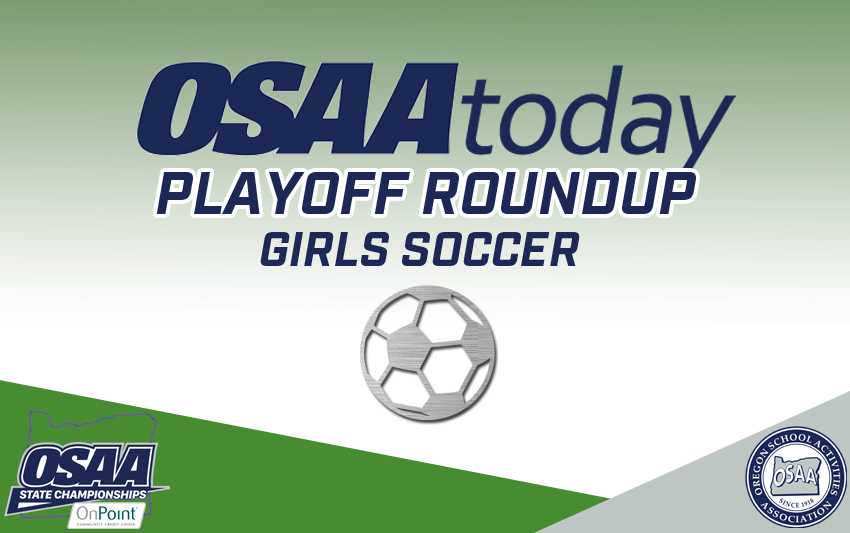 Tuesday's winners moved on to Saturday's quarterfinal round of the OSAA girls soccer playoffs.