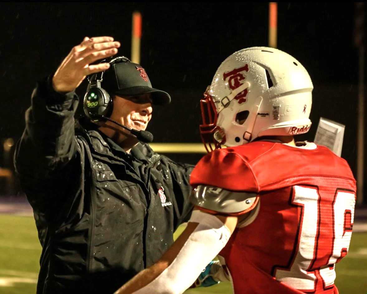 Kenzie Hansell posted a 75-35 record in two stints as the football coach at 2A Weston-McEwen. (Photo by Robert McLean)