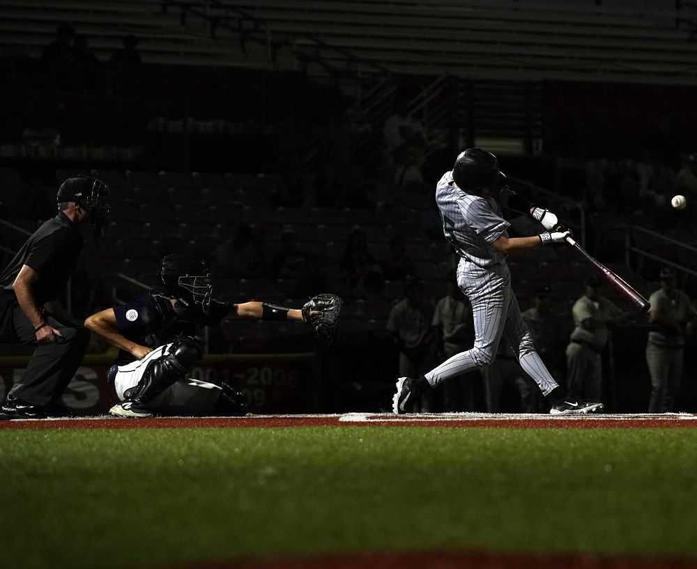 Summit senior Alex Via was on twice for the Storm and recorded the final out on the mound as well (Jon Olson)