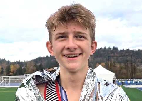 Ian Garlitz, seventh at state in 2024, is the top runner this season for two-time 2A/1A reigning champion Union/Cove. (DyeStat)