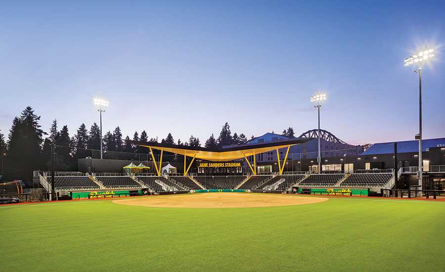 Jane Sanders Stadium at University of Oregon in Eugene.