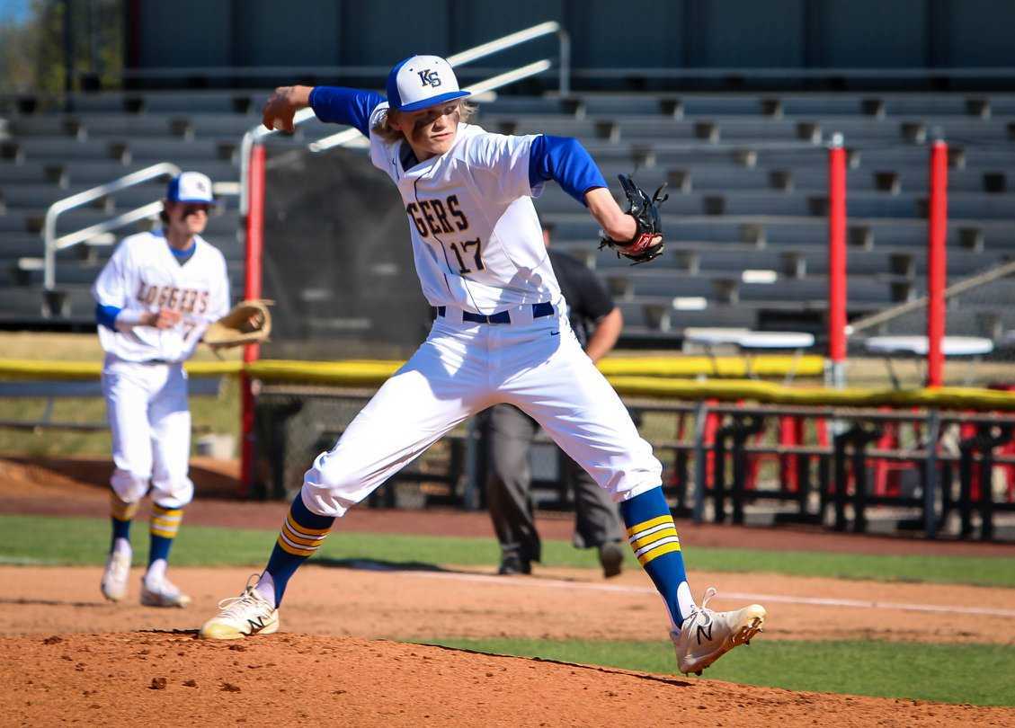 Knappa junior Eli Takalo was the winning pitcher in the last two state finals. (Photo by Krissy Goodman)