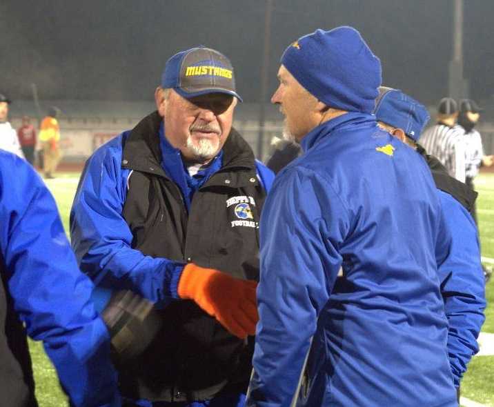 Les Payne (left) is entering his 30th season assisting Greg Grant (right). (Photo by Sandy Matthews)