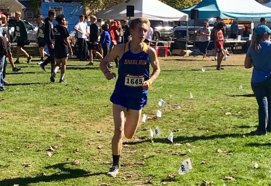 Brendon Jensen aims to lead his Siuslaw team to a 4A state title in his senior year