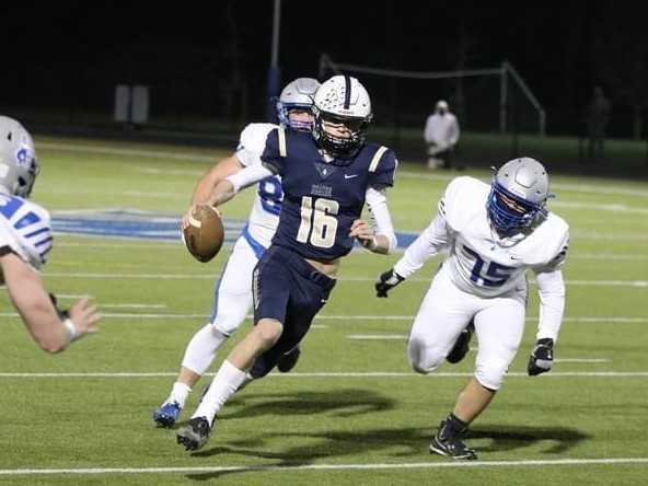 Banks junior Cooper Gobel has thrown for 10 touchdowns without an interception in two games. (Photo by Stewart Monroe)