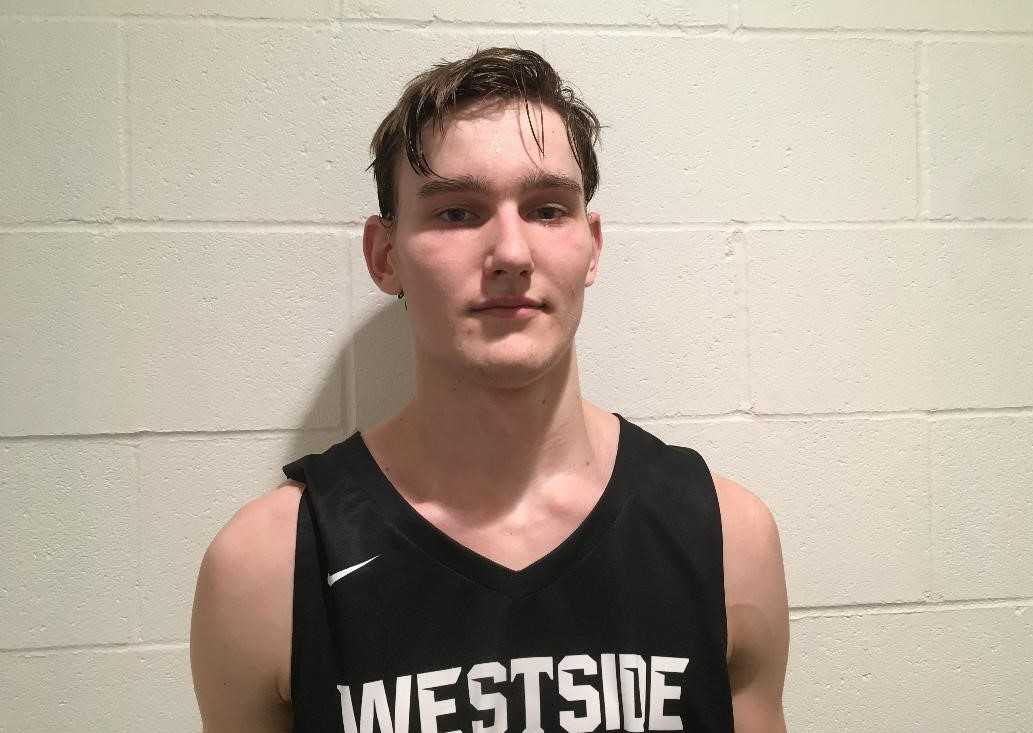 Jake Hergert led Westside Christian with 17 points Tuesday night.