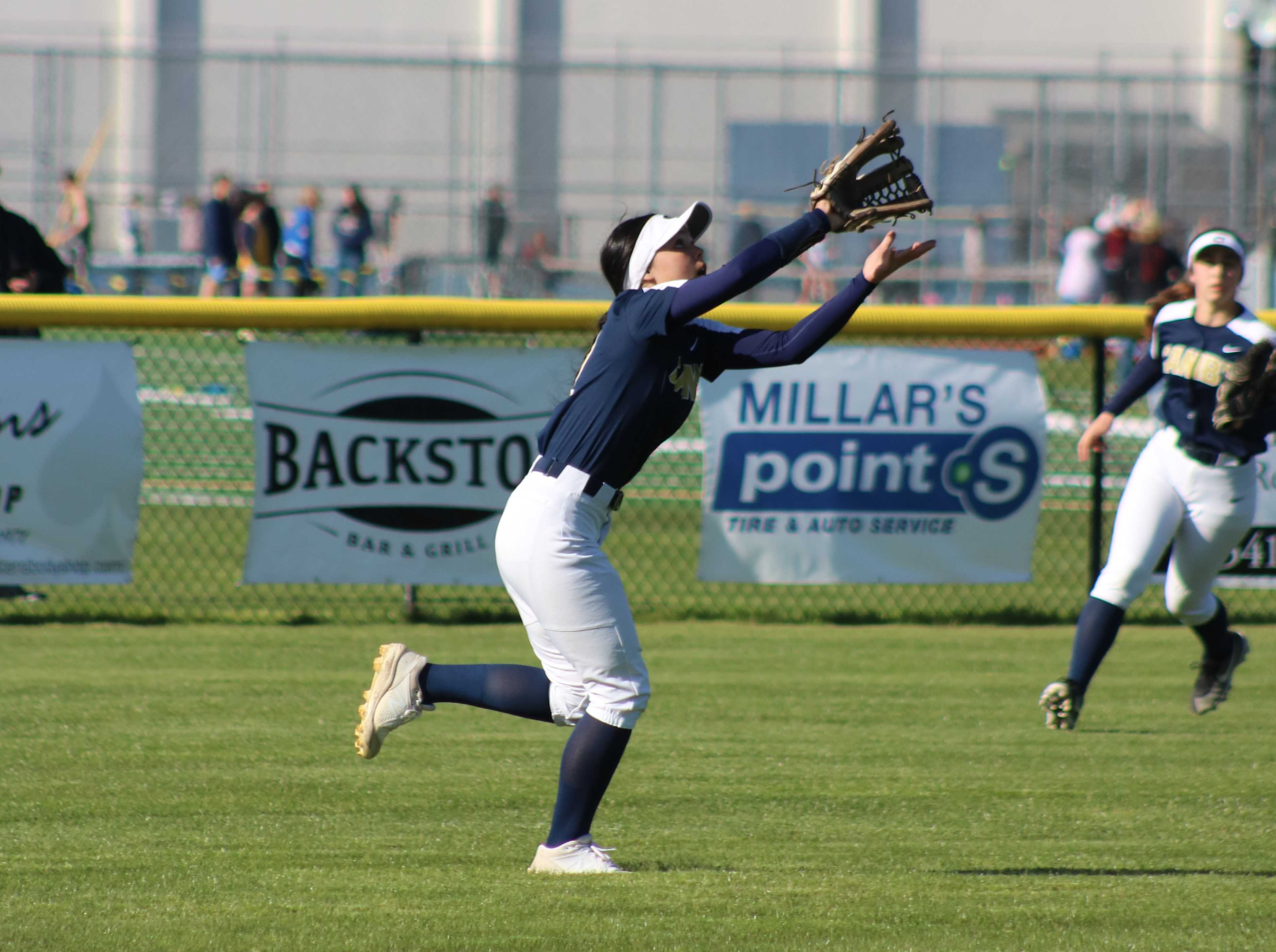 Canby junior outfielder Ava Carroll is batting a team-high .651 and has scored 21 runs in 12 games. (Photo courtesy Canby HS)