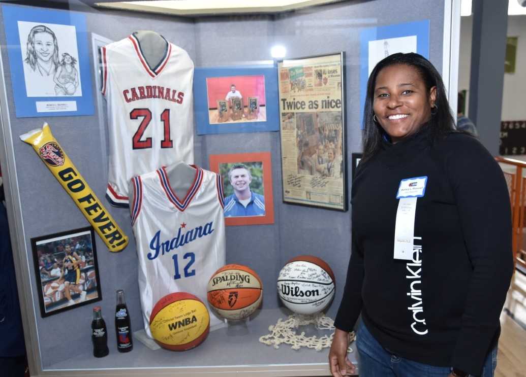 Monica Maxwell was inducted into the Indiana Women's Basketball Hall of Fame last year. (Courtesy photo)
