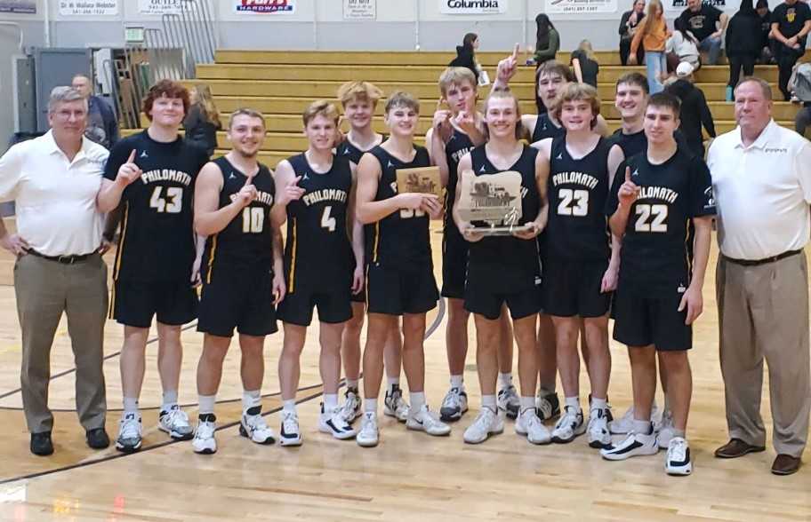 Philomath won the South Coast Les Schwab Tournament last weekend at Marshfield, beating Cascade Christian in the final.