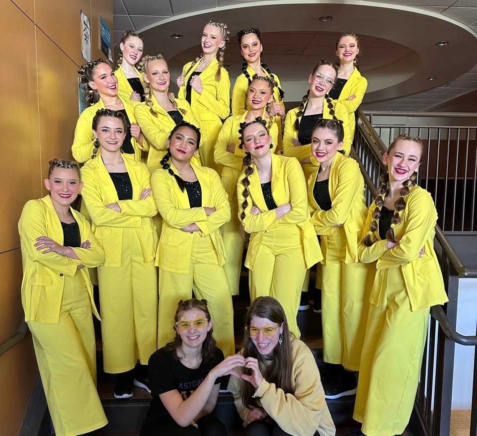 Astoria Pizazz dance team wins first place in two 5A/4A/3A/2A/1A categories, Hip Hop and Traditional.