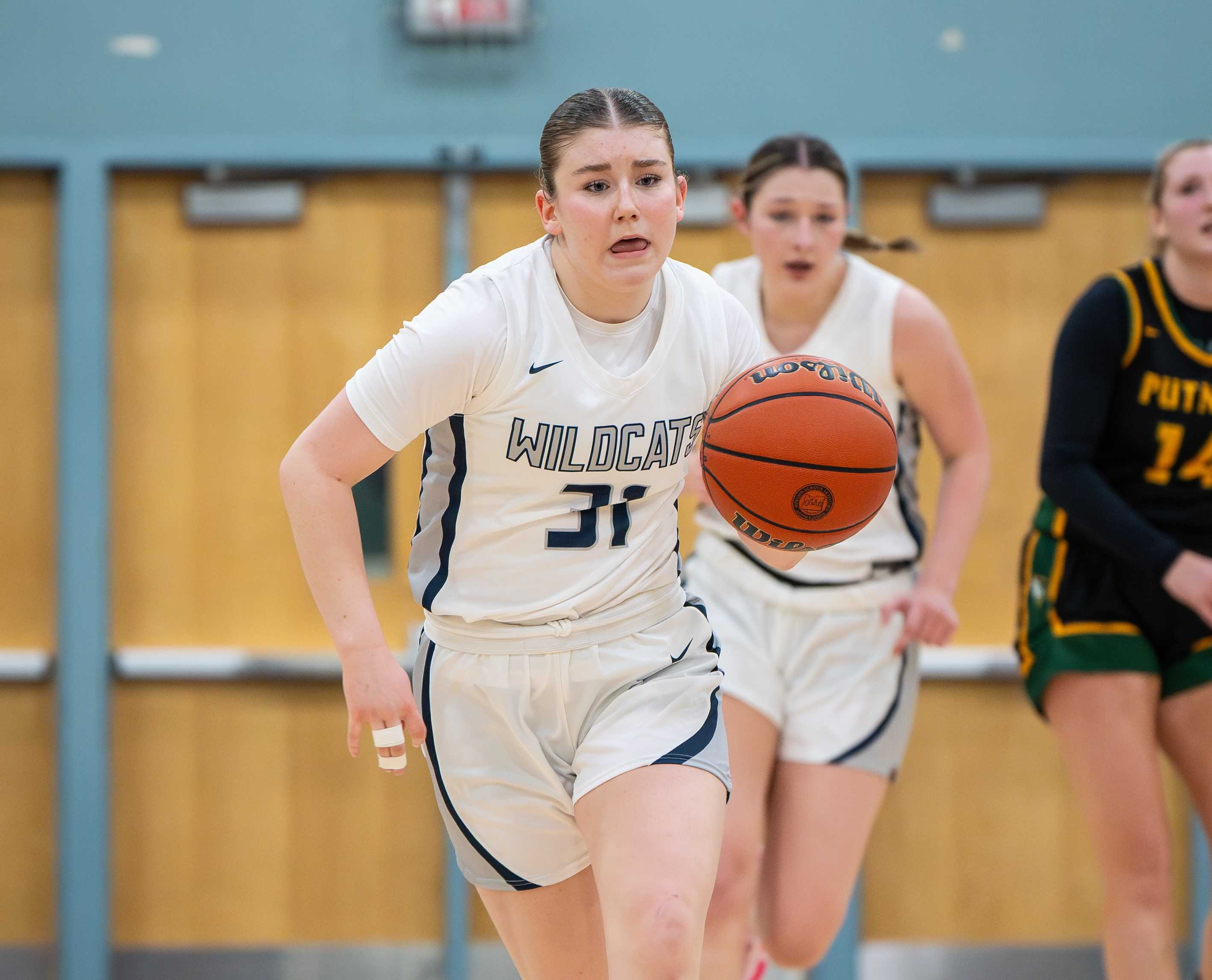 Sophomore point guard Gabi Moultrie is averaging 16.8 points and 7.5 assists for Wilsonville. (Photo by Michael Williams)