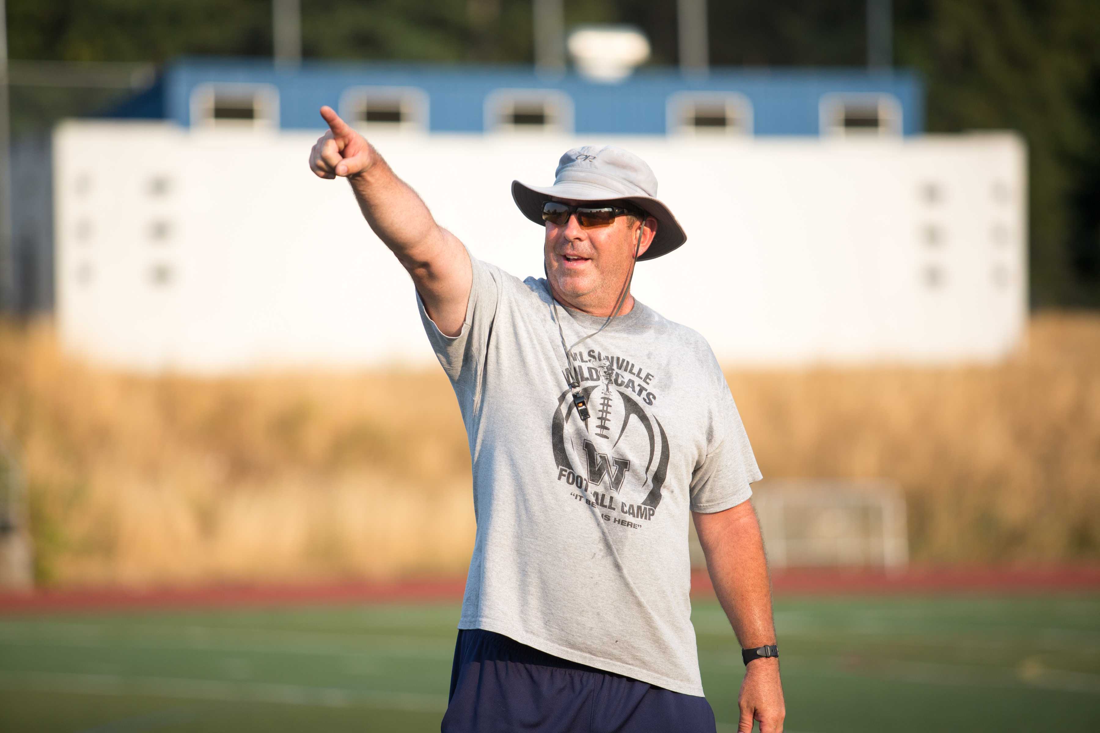 Coach Adam Guenther guided Wilsonville to the Class 5A semifinals last season. (Chris Dorwart/for OregonLive)