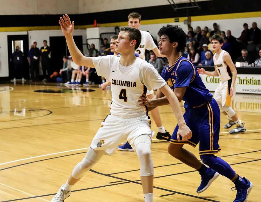 Ben Gregg, who was a unanimous pick for all-tournament last year, is back better than ever for favored Columbia Christian
